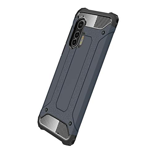 UBERANT Capa para Motorola Edge+, capa protetora híbrida leve de camada dupla [absorção de choque] T