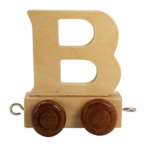 GICO Buchstabenzug aus Holz Buchstaben Zug