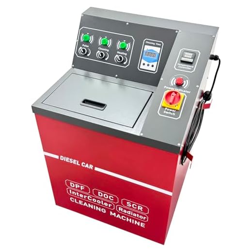Advanced DPF and Exhaust System Cleaner Machine