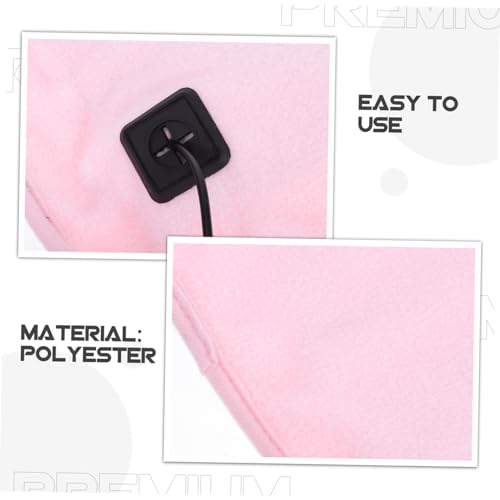 Alfombra Calefactora USB para Mascotas Pequeñas Rosa miniatura 3