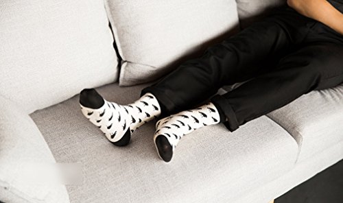 Wish Island Men's 5 Packs Fun Crazy Animal Novelty Casual Dress Socks (Crow 351) #TOP5
