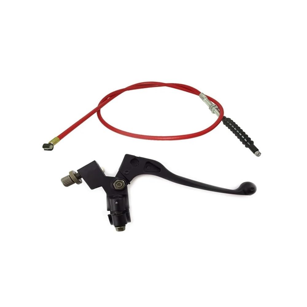 Huatlsdyg One Color Clutch Lever Red Clutch Cable Fit For 50Cc 70Cc 90Cc 110Cc 125Cc 140Cc 150Cc 160Cc