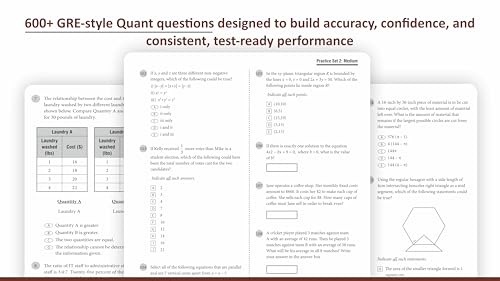 Image of GRE Quantitative Practice Questions: 2026, 600+ Targeted Questions, 2 Full-Length Tests, Topic-Wise Practice, Answer Explanations & Strategies for Top GRE Scores Vibrant Publishers