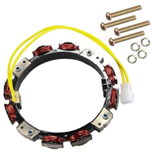 Alternateur Stator KiraKira 10-16 pour Tondeuse S2546 Z225 Métal Robuste