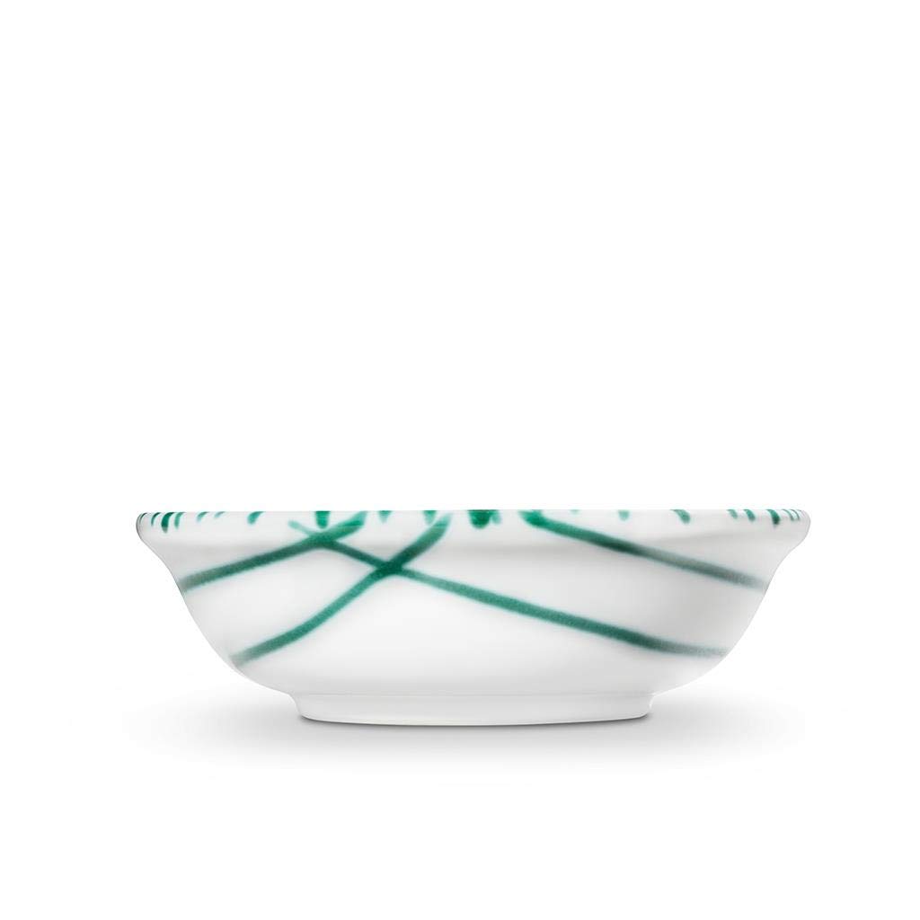 Art De La Table Luxe Assiette Dessert Gmundner Keramik - Diamètre 18 Cm, Motif Cerf Rubis, Fait Main En Autriche, Lave-vaisselle Faite Main Autriche