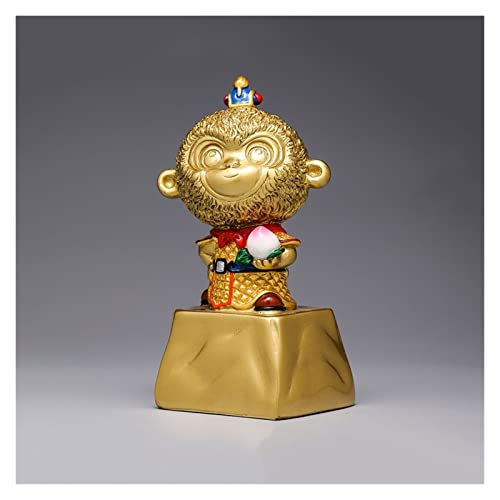 Décoration de bureau singe du zodiaque chinois pour harmoniser votre espace zen