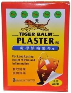 Tiger Plaster (1 Patch)* Tiger Porus Capsicum Extra Strenth Brand: Mayaka