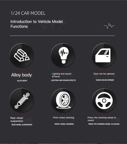 Image of 1:24 Grey B-M-W XM SUV Toy Car Model, Diecast Collectible Pull Back Model Car with Sound and Light, Toy Gift Vehicles for Adults Kids Boys Girls【Grey Color】