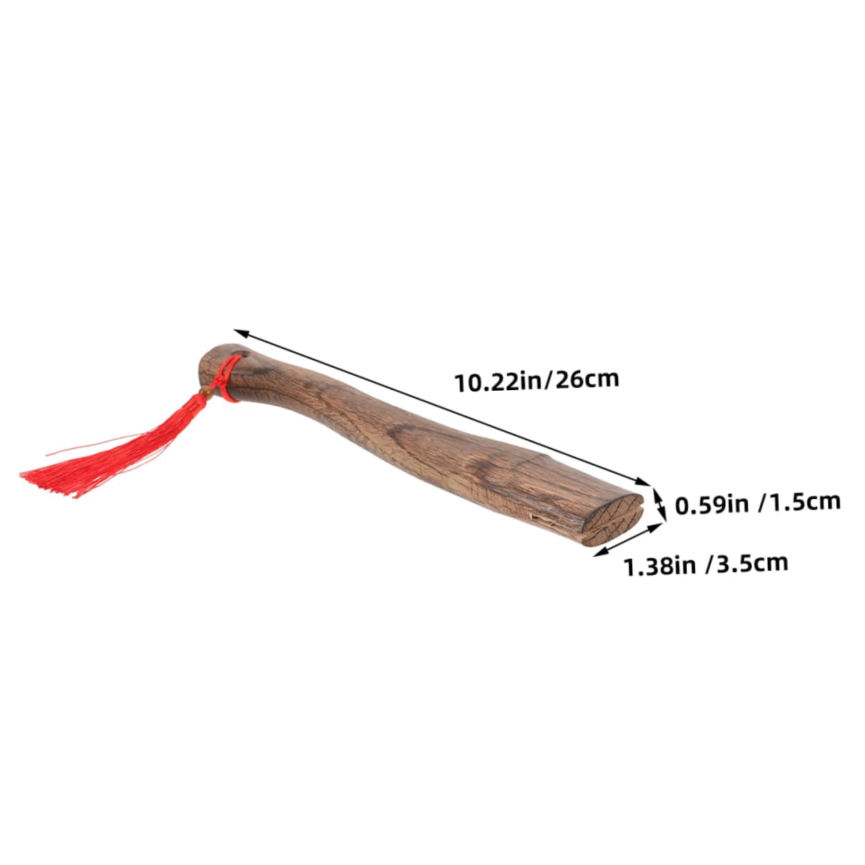 Mipcase Wooden Axe Handle Replacement Durable Hatchet Handle for Woodworking Easy Installation for Outdoor Activities and Camping High Hardness Comfortable Grip