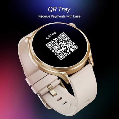 Image of boAt Lunar Discovery Pro, 1.39 inch Display, Premium Metal Build, Round Dial, Emergency SOS, Functional Crown, Multiple Sports Modes, HR,SpO2 & Sleep Tracking, Smart Watch for Men & Women (Cherry Blossom)