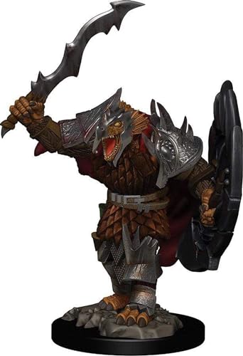 WizKids Dungeons & Dragons Icons of The Realms Premium Figures: W1 Dragonborn Male Fighter
