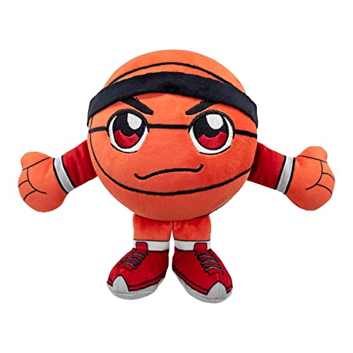 Bleacher Creatures Ohio State Buckeyes 8" Kuricha Basketball Sitting Plush - Soft Chibi Inspired Plush