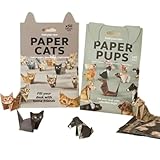 Faites plaisir aux amateurs de chats dans votre vie avec ce kit origami pour chat. Un ajustement réfléchi et créatif pour les anniversaires, les vacances, Noël ou tout simplement parce qu'il offre des heures de plaisir engageant. Convient pour les familles, les amis et tous ceux qui aiment l'artisanat et les décorations mignonnes.