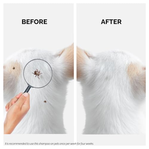 Image of Moe Puppy Anti-Tick & Flea Dog Shampoo | Neem & Aloe Vera | Fast Relief & Soothing for Itching | Repel Ticks| Long-Lasting Skin Protection | Vet Recommended, Gentle Shampoo for Dogs & Cats
