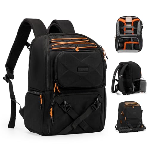 Cwatcun Camera Backpack Professional DSLR/SLR/Mirrorless
