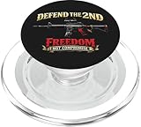 Defend The 2nd Freedom Not Compromise M4A1 PopSockets PopGrip for MagSafe
