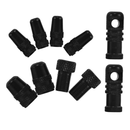 Cubierta de válvula para bicicleta 10 uds miniatura 1