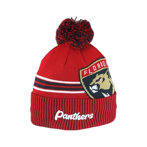 Image of ZHATS NHL Unisex-Adult NHL Officially Licensed Beanie Pom Rush