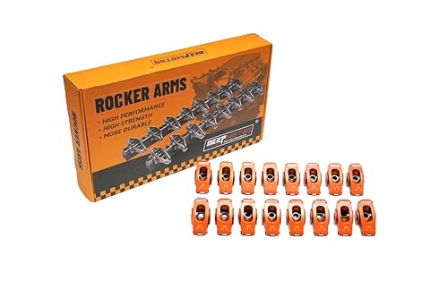 DEEPMOTOR Enhanced 2024-T6 Aluminium for Chevy SBC 350 Rocker Arms 1.5 Ratio 3/8’’ SBC Rocker Arms