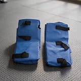 MIKMLYZE Heavy Duty Water Weight Bags 21,2 kg zavorra ciascuno, struttura in tela cerata in PVC rinforzato, design pieghevole e portatile per tende a baldacchino all'aperto, gazebo, ombrelloni