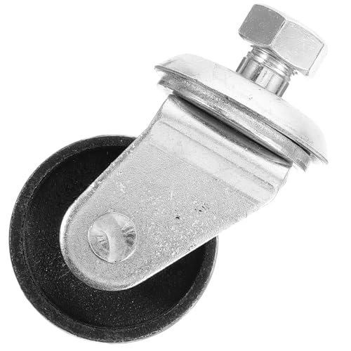 Roulettes pour cric hydraulique en métal robuste 11x6x5 cm pour atelier de mécanique