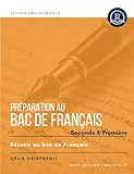  Réussir le Bac de Français en seconde et première : Révisions, fiches & exercices pour BAC: Méthode du commentaire de texte et exercices corrigés ... Théâtre, poésie et littérature d\'idées.