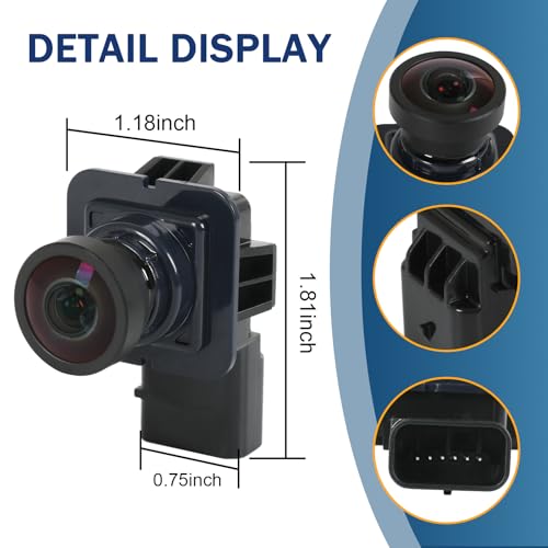 Image of DICMIC Parking Assist Rear View Backup Camera Compatible with 2011-2015 Ford Edge 2011-2013 Lincoln MKX Replace# BT4Z-19G490-B, FL1T-19G490-AC