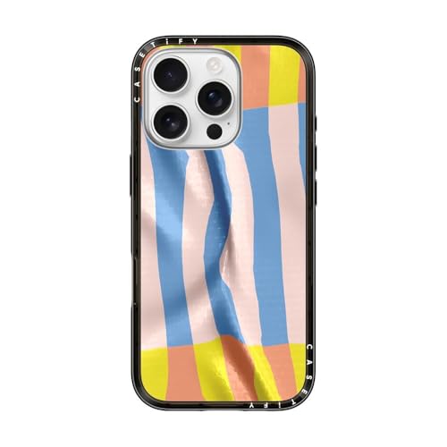 Coque iPhone 16 Pro CASETiFY Magsafe noire transparente