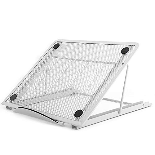 Laptop Ständer,Laptopständer,Notebook Ständer Mit Höhenverstellbar Multi-Winkel Laptopständer Faltbar Edelstahl Tablet Halter Für 10-15Zoll MacBook