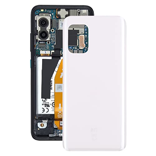 MDYH JBC ATYHJ Glass Battery Back Cover with Adhesive for Asus Zenfone 8 ZS590KS (Color : White)