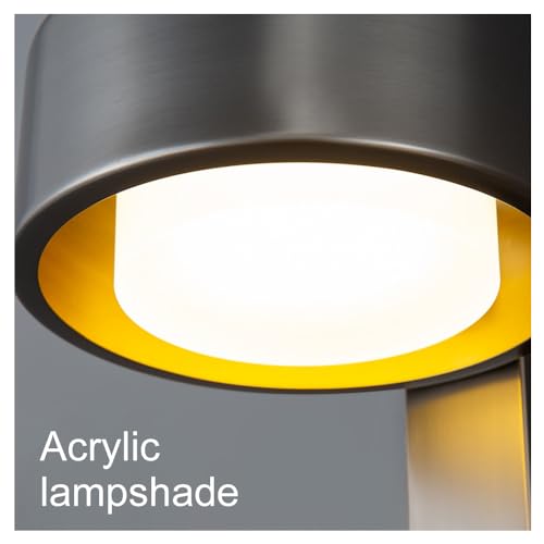 Apliques de pared minimalistas nórdicos LED 7W de latón y cobre para salón modernos 6