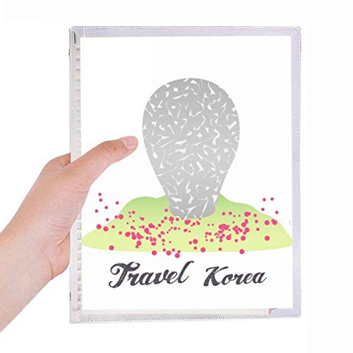 Journal rechargeable en spirale à feuillets mobiles pour l'organisation quotidienne