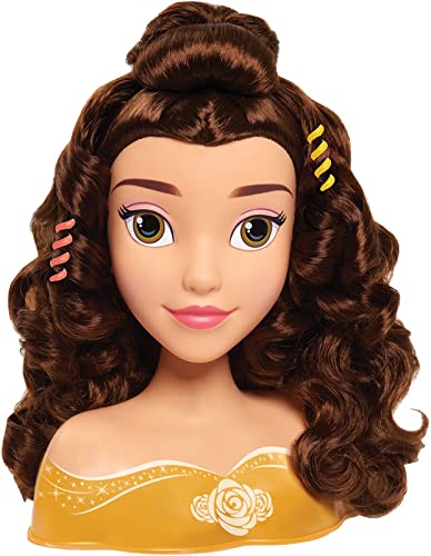 10 piece Disney princess Belle styling Head- Holds endless hair play possibilities!