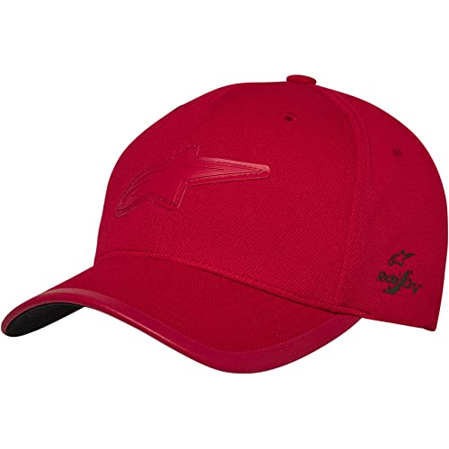 Gorra Alpinestars Astound Tech Hat Ride Dry Flexfit roja en talla S M