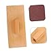Sosoport 1 Pair Wooden Sand Blocks Percussion Instrument for Safe and Rhythm with Smooth Finish for Music Education and Creative Play