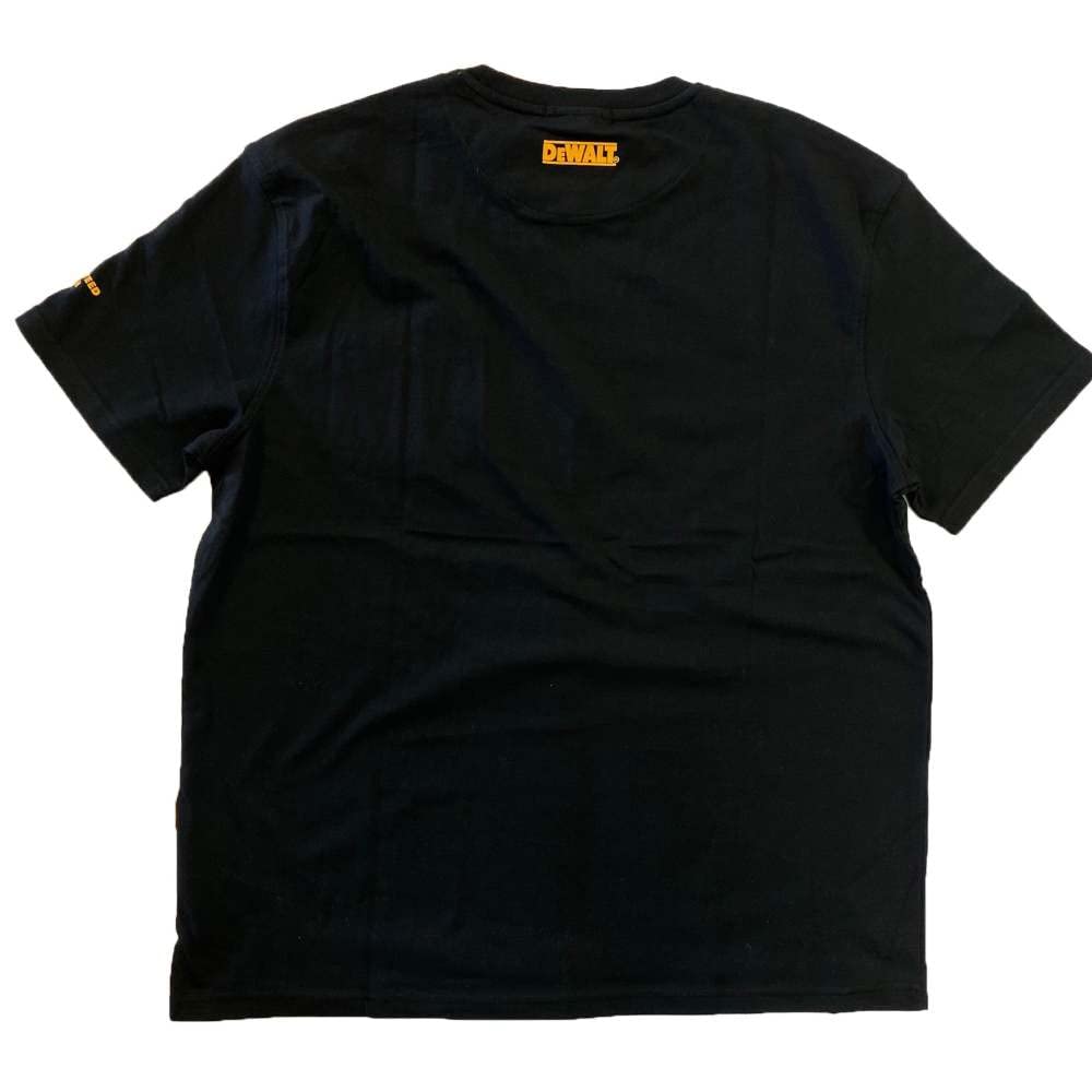 DEWALT Men's Pocket T-Shirt (Black, X-Large)