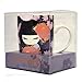 Kimmidoll mug, 10 oz Mug, gifts for Women, kokeshi design, Wedding Gift, pottery (HARUKO), Medium, KH1003