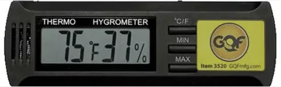 Digital Incubator Thermometer & Hygrometer GQF 3520