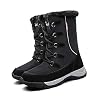Dames Mid-Calf Snowboots Dames Winter Warm Bont Pluche Lichtgewicht Schoenen Dame Weerstand Koude Laarzen Traagschuim