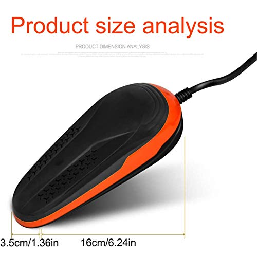 Sèche-chaussures électrique de déodorant UV antibactérien avec programmateur de temps - 6