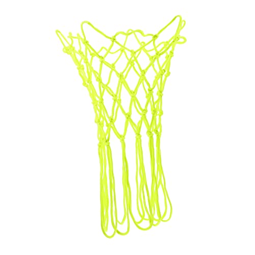 BESPORTBLE Basketball Net Fluorescent Basketball Netting Thickened Mesh for Courts