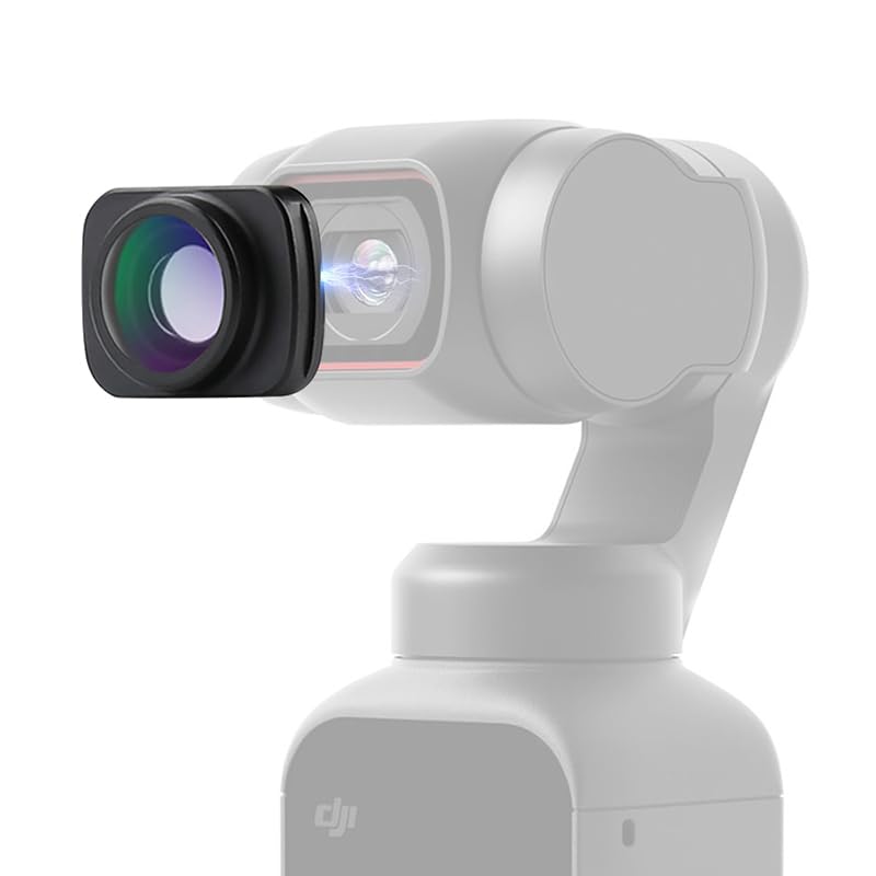 per obiettivo grandangolare magnetico 110 gradi per DJI per Osmo Pocket 1/2 Camera Gimbal (per osmo Pocket 1)
