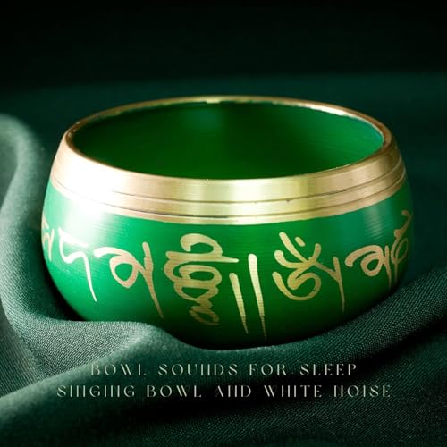  Serene Campfire Sounds with Antique Singing Bowl Notes