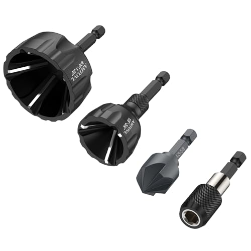 Herramienta de desbarbado AMTOVL hexagonal 3-35mm que repara roscas de pernos al instante