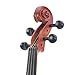 Cecilio CVA-500 Solidwood Ebony Fitted Viola with D'Addario Prelude Strings, Size 14-Inch