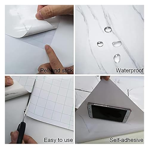 Papel de contacto de mármol 10M con espesor grueso e impermeable 3