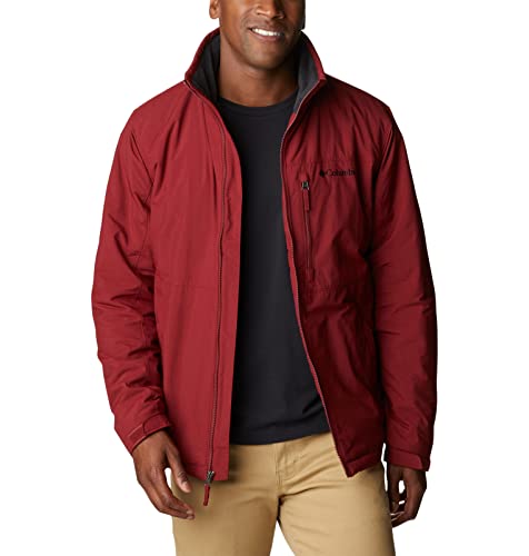 Image of Columbia Men's Northern Utilizer Jacket, Red Jasper, Large Tall