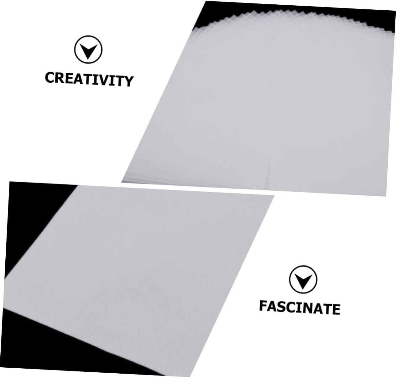 OSALADI Translucent Calligraphy Tracing Paper Lightweight Copying Paper for Writing Drawing and Sketching for Beginners and Calligraphy Enthusiasts