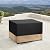 Stanbroil 42-Inch Square Fire Pit Cover, Waterproof Patio Cover for Outdoor Fire Pit Table, Fire Bowl, Patio Furniture, Waterproof, Black