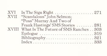 Hardcover The Swenson Saga and The SMS Ranches Book